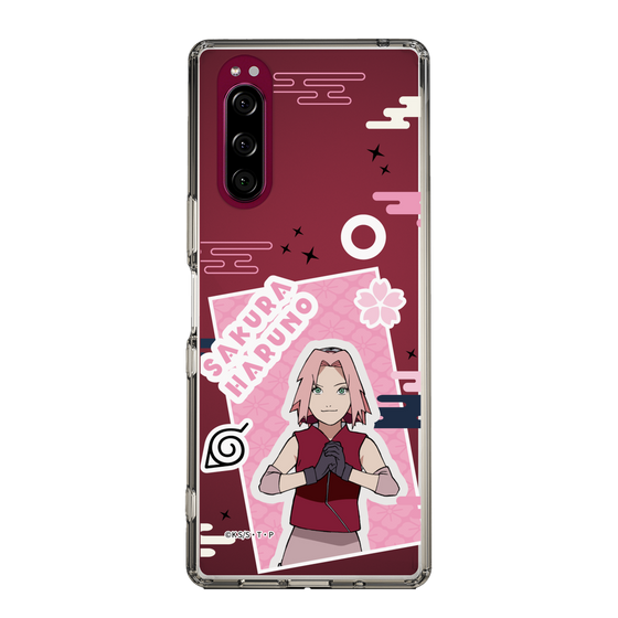 スリムプロテクションケース［ NARUTO -ナルト- 疾風伝 - ステッカー - 春野サクラ ］