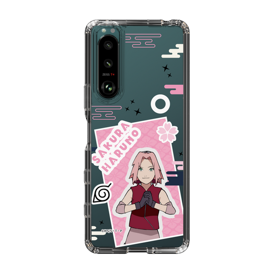 スリムプロテクションケース［ NARUTO -ナルト- 疾風伝 - ステッカー - 春野サクラ ］