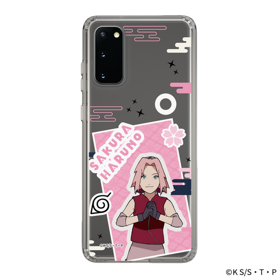 スリムプロテクションケース［ NARUTO -ナルト- 疾風伝 - ステッカー - 春野サクラ ］