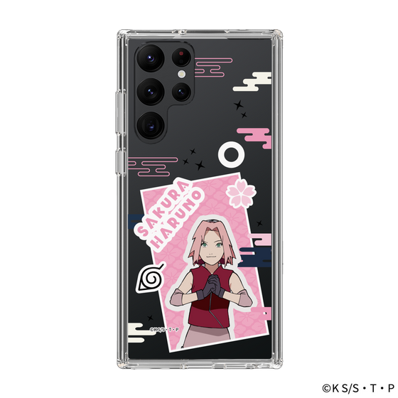 スリムプロテクションケース［ NARUTO -ナルト- 疾風伝 - ステッカー - 春野サクラ ］