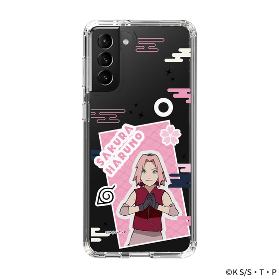 スリムプロテクションケース［ NARUTO -ナルト- 疾風伝 - ステッカー - 春野サクラ ］