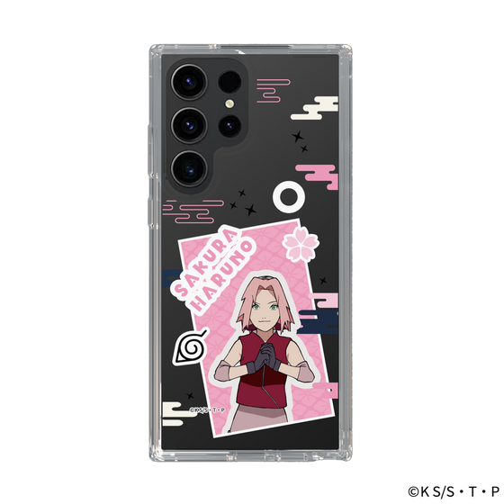 スリムプロテクションケース［ NARUTO -ナルト- 疾風伝 - ステッカー - 春野サクラ ］