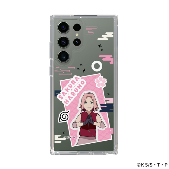 スリムプロテクションケース［ NARUTO -ナルト- 疾風伝 - ステッカー - 春野サクラ ］