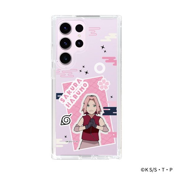 スリムプロテクションケース［ NARUTO -ナルト- 疾風伝 - ステッカー - 春野サクラ ］