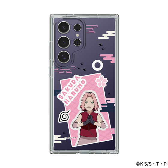 スリムプロテクションケース［ NARUTO -ナルト- 疾風伝 - ステッカー - 春野サクラ ］