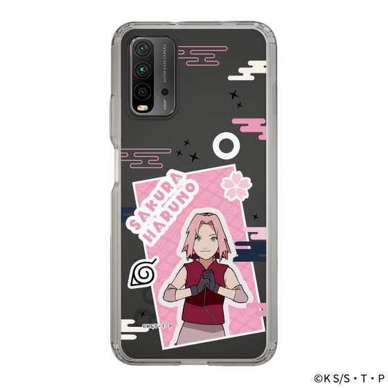 スリムプロテクションケース［ NARUTO -ナルト- 疾風伝 - ステッカー - 春野サクラ ］