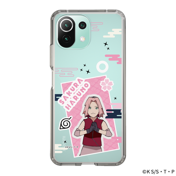 スリムプロテクションケース［ NARUTO -ナルト- 疾風伝 - ステッカー - 春野サクラ ］