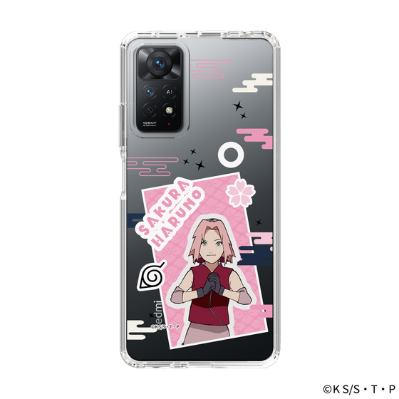 スリムプロテクションケース［ NARUTO -ナルト- 疾風伝 - ステッカー - 春野サクラ ］