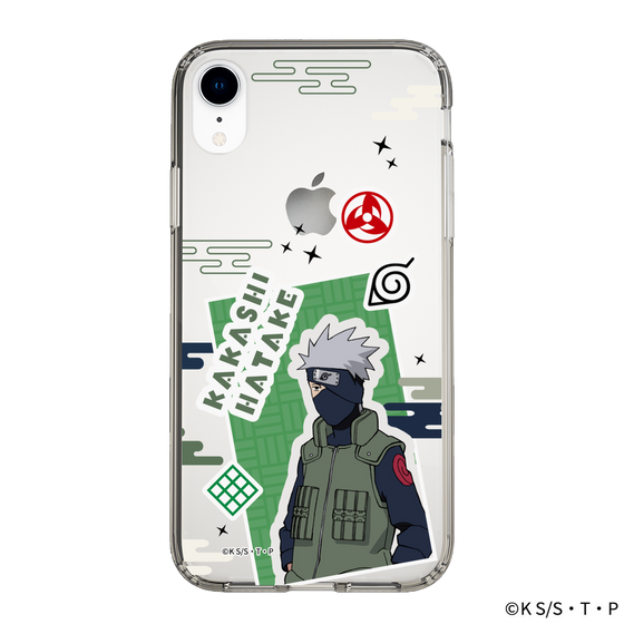 スリムプロテクションケース［ NARUTO -ナルト- 疾風伝 - ステッカー - はたけカカシ ］