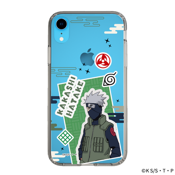 スリムプロテクションケース［ NARUTO -ナルト- 疾風伝 - ステッカー - はたけカカシ ］