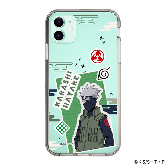 スリムプロテクションケース［ NARUTO -ナルト- 疾風伝 - ステッカー - はたけカカシ ］