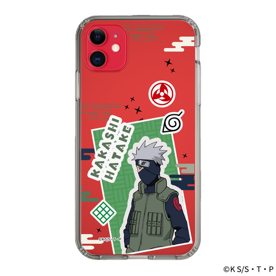 スリムプロテクションケース［ NARUTO -ナルト- 疾風伝 - ステッカー - はたけカカシ ］