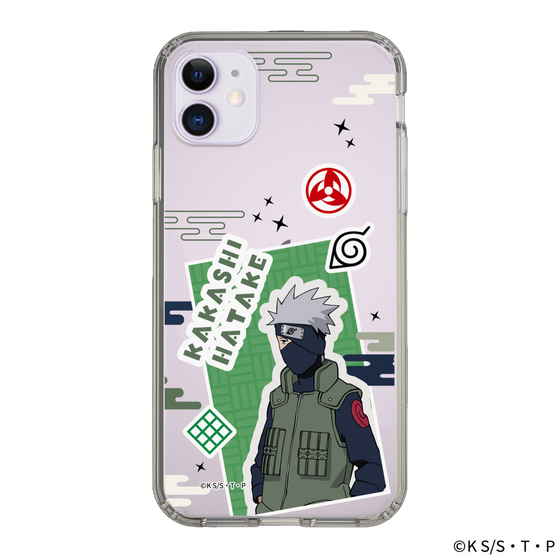 スリムプロテクションケース［ NARUTO -ナルト- 疾風伝 - ステッカー - はたけカカシ ］