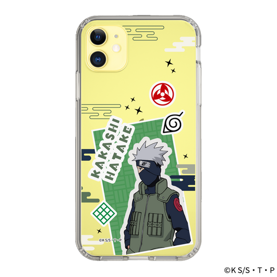 スリムプロテクションケース［ NARUTO -ナルト- 疾風伝 - ステッカー - はたけカカシ ］