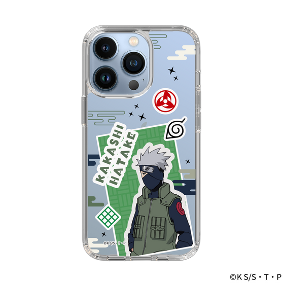 スリムプロテクションケース［ NARUTO -ナルト- 疾風伝 - ステッカー - はたけカカシ ］