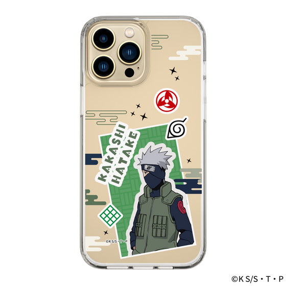 スリムプロテクションケース［ NARUTO -ナルト- 疾風伝 - ステッカー - はたけカカシ ］