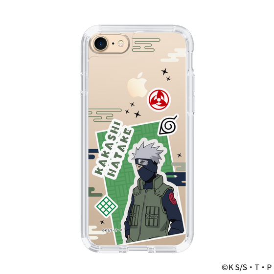 スリムプロテクションケース［ NARUTO -ナルト- 疾風伝 - ステッカー - はたけカカシ ］