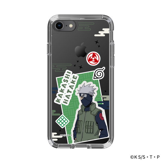 スリムプロテクションケース［ NARUTO -ナルト- 疾風伝 - ステッカー - はたけカカシ ］