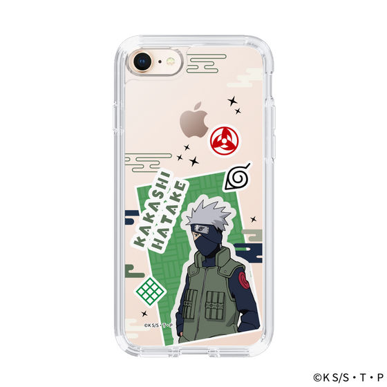 スリムプロテクションケース［ NARUTO -ナルト- 疾風伝 - ステッカー - はたけカカシ ］