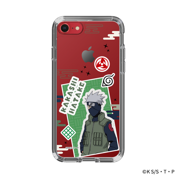 スリムプロテクションケース［ NARUTO -ナルト- 疾風伝 - ステッカー - はたけカカシ ］