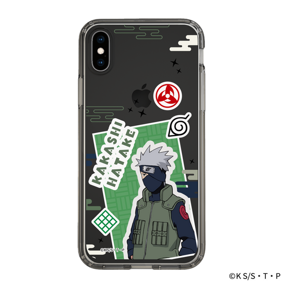 スリムプロテクションケース［ NARUTO -ナルト- 疾風伝 - ステッカー - はたけカカシ ］