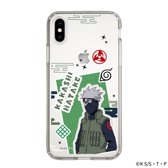 スリムプロテクションケース［ NARUTO -ナルト- 疾風伝 - ステッカー - はたけカカシ ］