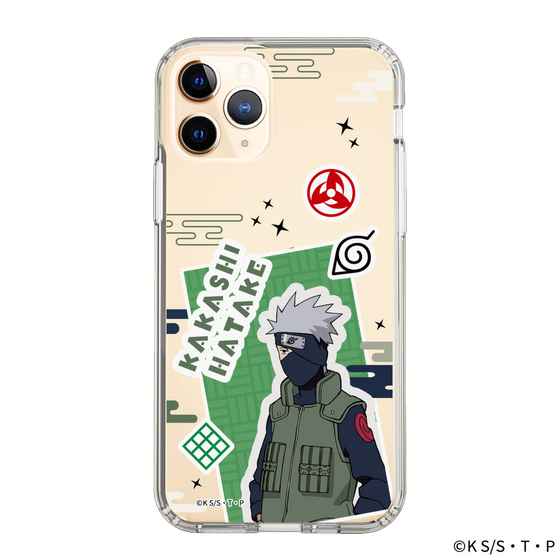 スリムプロテクションケース［ NARUTO -ナルト- 疾風伝 - ステッカー - はたけカカシ ］