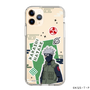 スリムプロテクションケース［ NARUTO -ナルト- 疾風伝 - ステッカー - はたけカカシ ］
