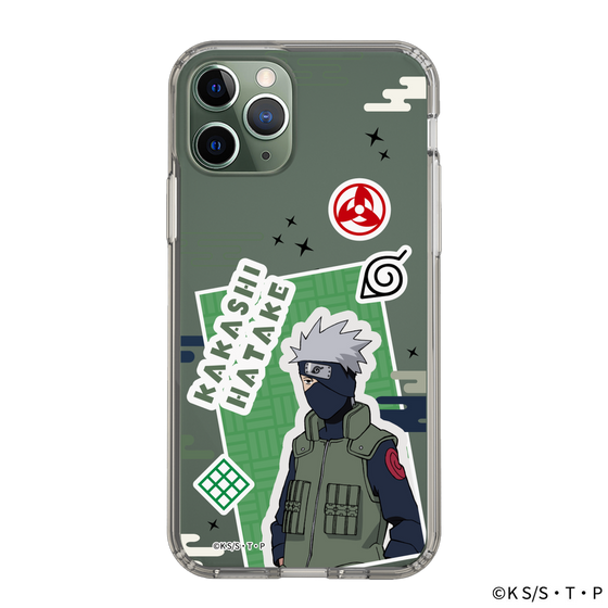 スリムプロテクションケース［ NARUTO -ナルト- 疾風伝 - ステッカー - はたけカカシ ］