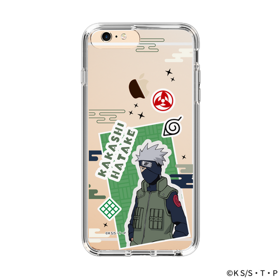 スリムプロテクションケース［ NARUTO -ナルト- 疾風伝 - ステッカー - はたけカカシ ］