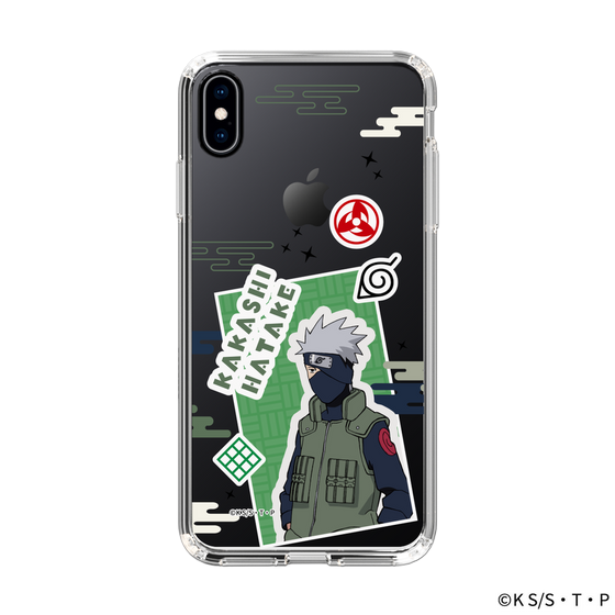 スリムプロテクションケース［ NARUTO -ナルト- 疾風伝 - ステッカー - はたけカカシ ］