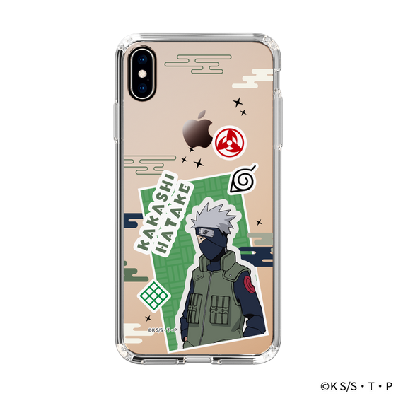 スリムプロテクションケース［ NARUTO -ナルト- 疾風伝 - ステッカー - はたけカカシ ］