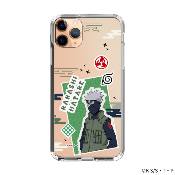 スリムプロテクションケース［ NARUTO -ナルト- 疾風伝 - ステッカー - はたけカカシ ］