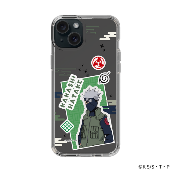 スリムプロテクションケース［ NARUTO -ナルト- 疾風伝 - ステッカー - はたけカカシ ］