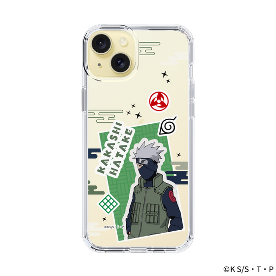 スリムプロテクションケース［ NARUTO -ナルト- 疾風伝 - ステッカー - はたけカカシ ］