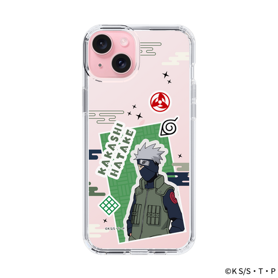 スリムプロテクションケース［ NARUTO -ナルト- 疾風伝 - ステッカー - はたけカカシ ］