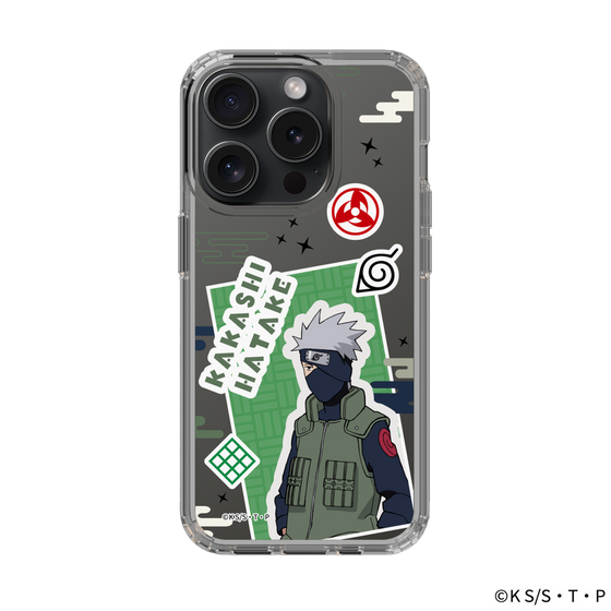 スリムプロテクションケース［ NARUTO -ナルト- 疾風伝 - ステッカー - はたけカカシ ］