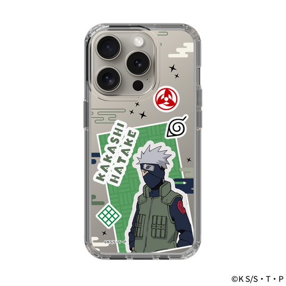 スリムプロテクションケース［ NARUTO -ナルト- 疾風伝 - ステッカー - はたけカカシ ］