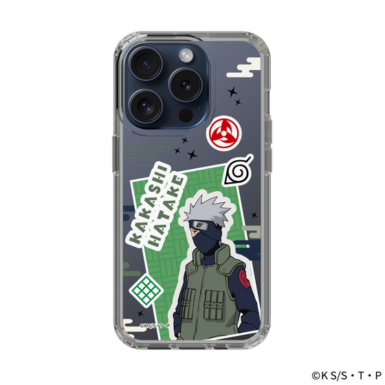 スリムプロテクションケース［ NARUTO -ナルト- 疾風伝 - ステッカー - はたけカカシ ］