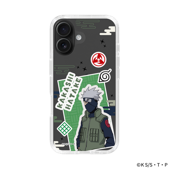 スリムプロテクションケース［ NARUTO -ナルト- 疾風伝 - ステッカー - はたけカカシ ］