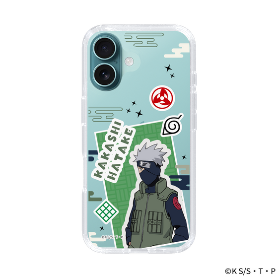 スリムプロテクションケース［ NARUTO -ナルト- 疾風伝 - ステッカー - はたけカカシ ］