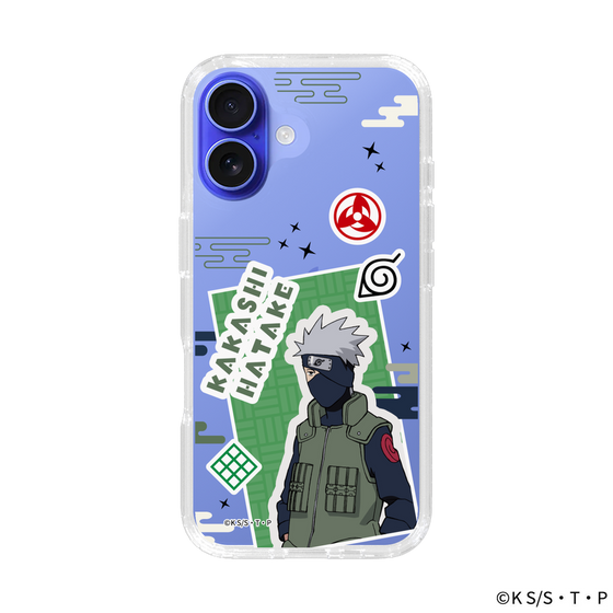 スリムプロテクションケース［ NARUTO -ナルト- 疾風伝 - ステッカー - はたけカカシ ］
