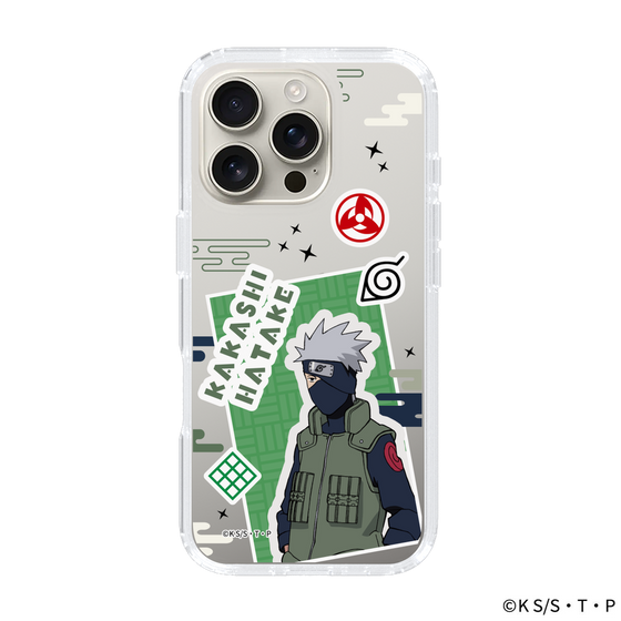 スリムプロテクションケース［ NARUTO -ナルト- 疾風伝 - ステッカー - はたけカカシ ］