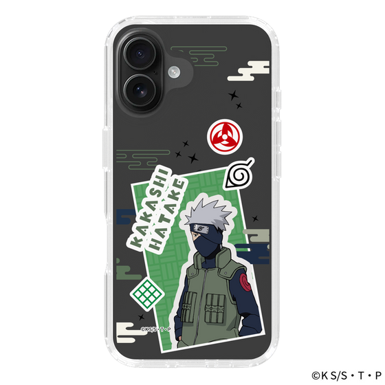 スリムプロテクションケース［ NARUTO -ナルト- 疾風伝 - ステッカー - はたけカカシ ］