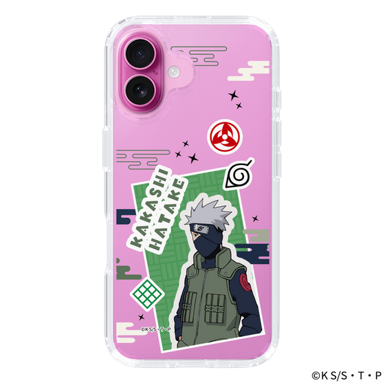 スリムプロテクションケース［ NARUTO -ナルト- 疾風伝 - ステッカー - はたけカカシ ］
