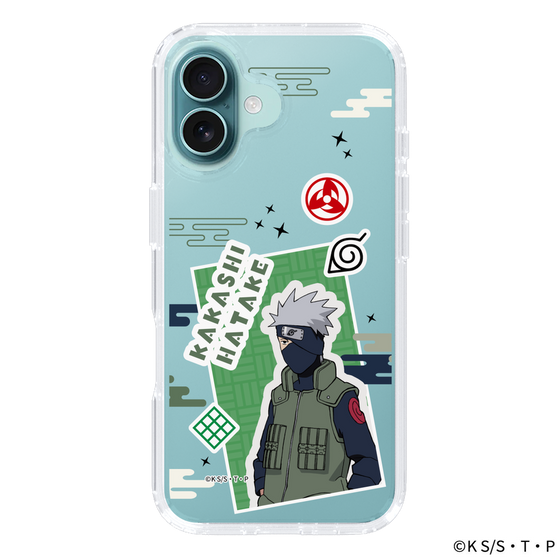 スリムプロテクションケース［ NARUTO -ナルト- 疾風伝 - ステッカー - はたけカカシ ］