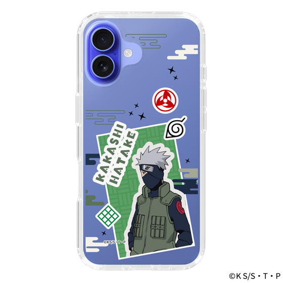 スリムプロテクションケース［ NARUTO -ナルト- 疾風伝 - ステッカー - はたけカカシ ］