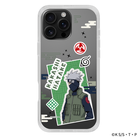 スリムプロテクションケース［ NARUTO -ナルト- 疾風伝 - ステッカー - はたけカカシ ］