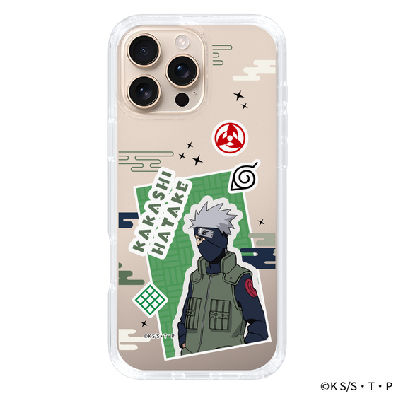 スリムプロテクションケース［ NARUTO -ナルト- 疾風伝 - ステッカー - はたけカカシ ］