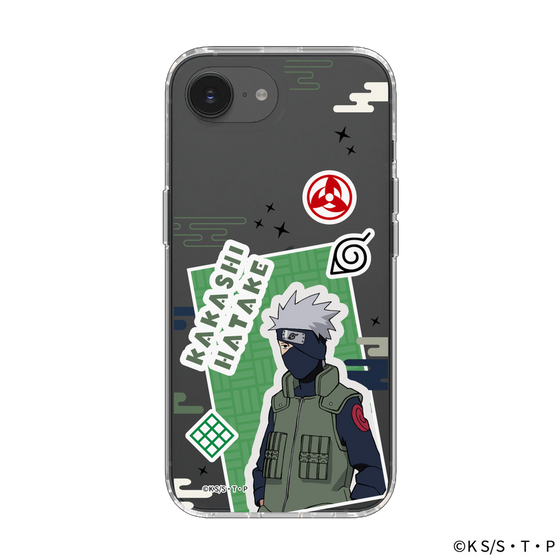 スリムプロテクションケース［ NARUTO -ナルト- 疾風伝 - ステッカー - はたけカカシ ］